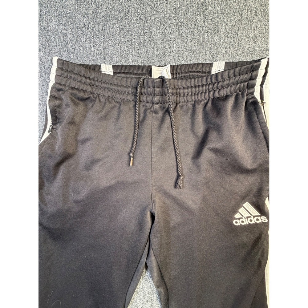 Adidas Climacool Training‎ Pants Mens Medium Black White Stripe Soccer Joggers - Picture 3 of 11